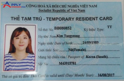 How to get temporary residence card for foreigner in Vietnam?
