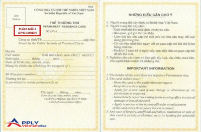How to get Vietnam permanent residence card?